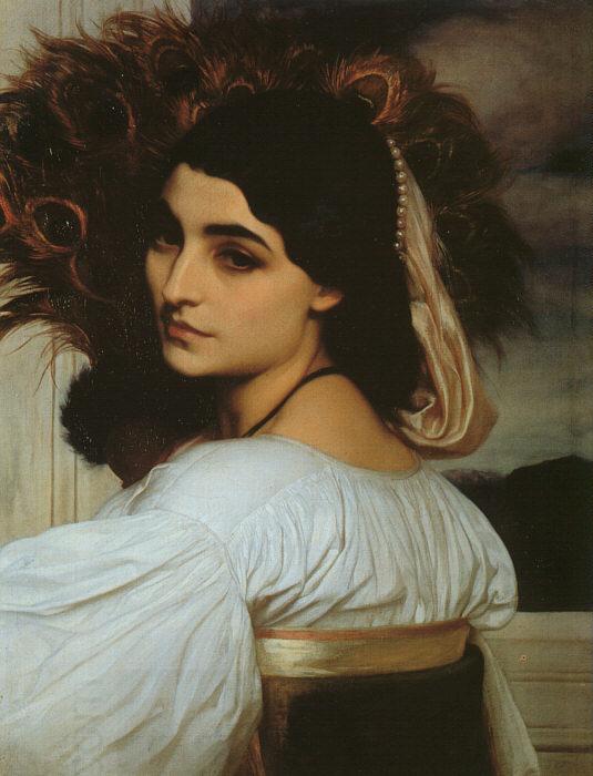 Lord Frederic Leighton Pavonia China oil painting art